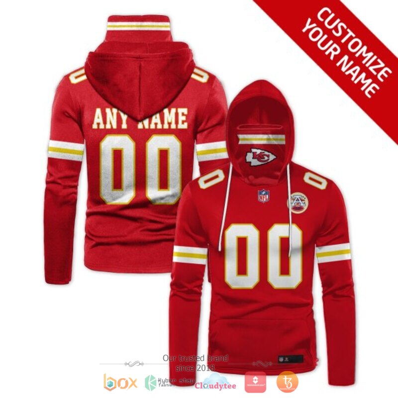 Personalized_NFL_Kansas_City_Chiefs_red_custom_hoodie_mask