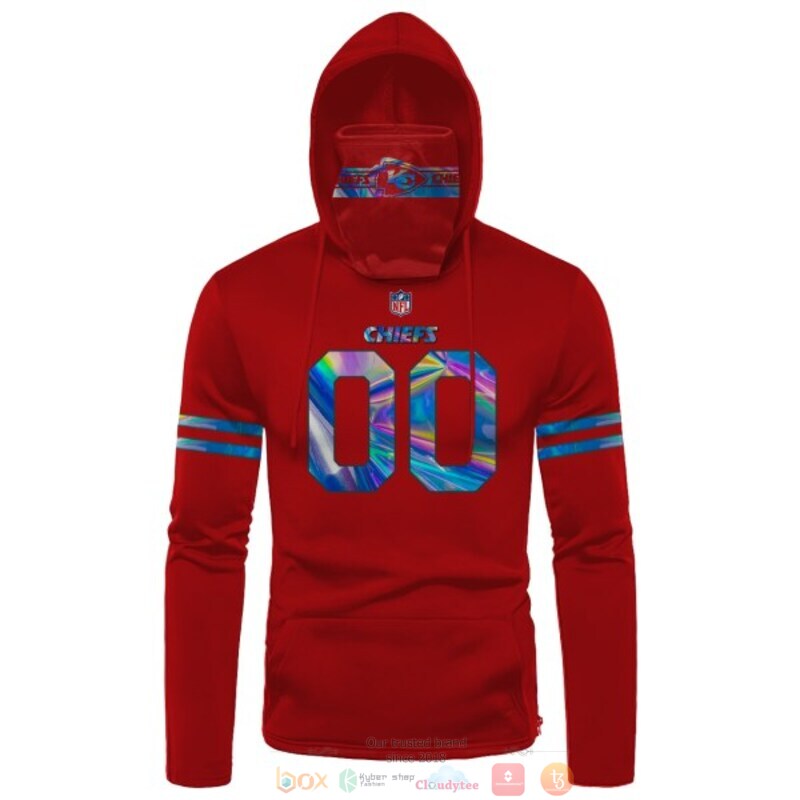 Personalized_NFL_Kansas_City_Chiefs_red_hologram_custom_3d_hoodie_mask_1