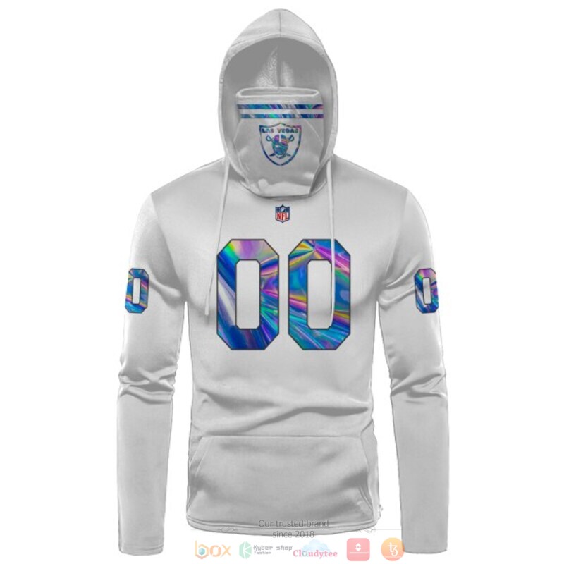 Personalized_NFL_Las_Vegas_Raiders_white_hologram_custom_3d_hoodie_mask_1
