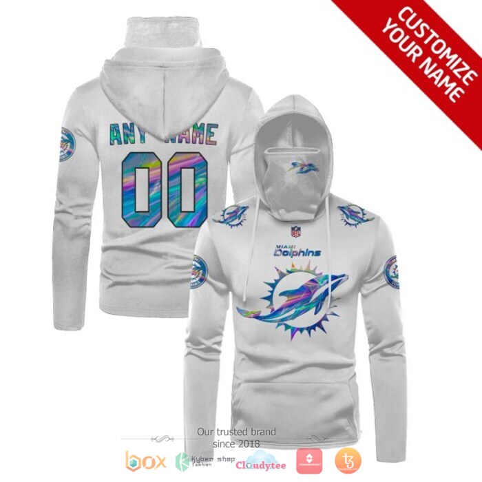 Personalized_NFL_Miami_Dolphins_white_hologram_color_3d_hoodie_mask