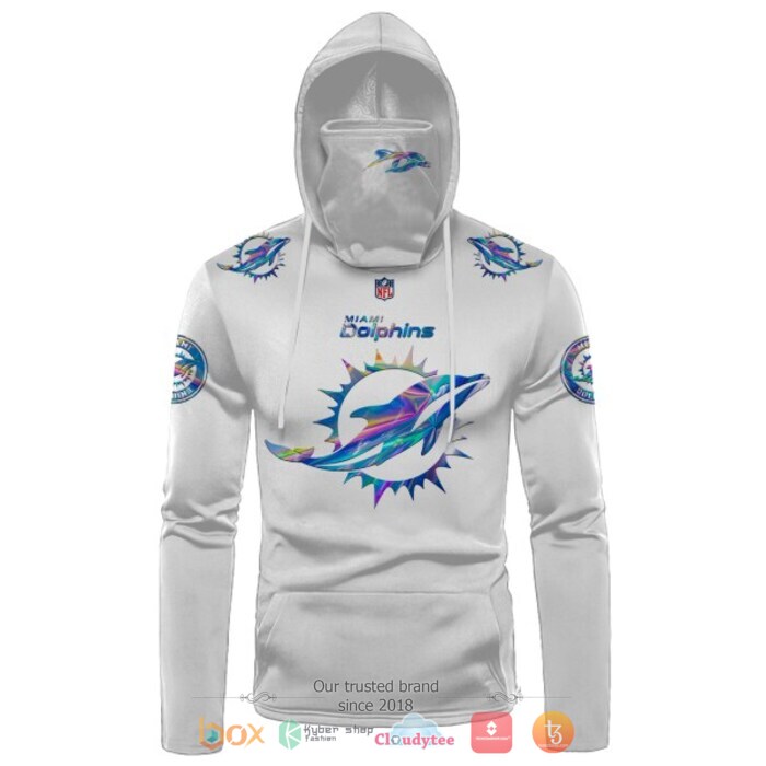 Personalized_NFL_Miami_Dolphins_white_hologram_color_3d_hoodie_mask_1