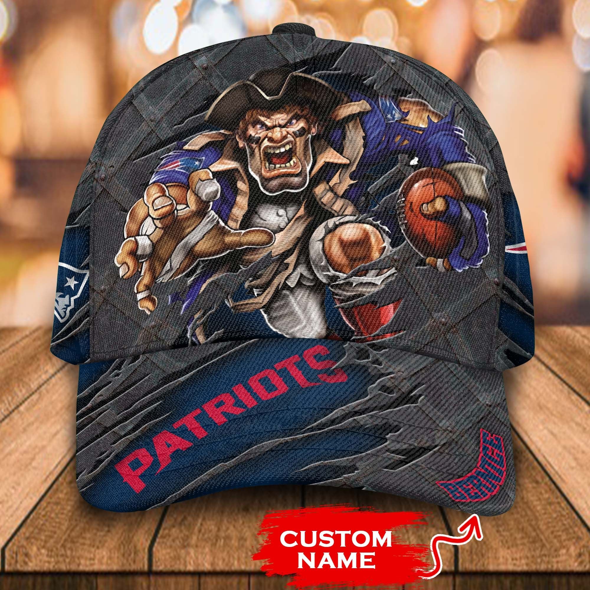 Personalized_NFL_New_England_Patriots_Mascost_Custom_Cap