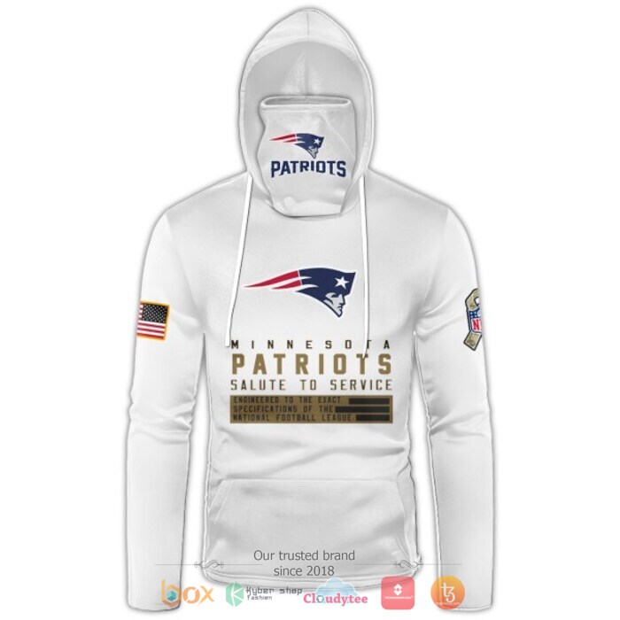Personalized_NFL_New_England_Patriots_White_3d_hoodie_mask_1