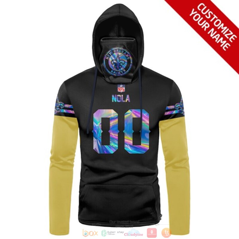 Personalized_NFL_New_Orleans_Saints_NOLA_black_custom_3d_hoodie_mask_1