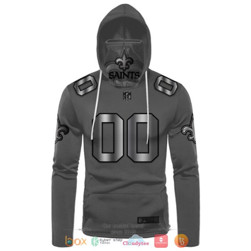 Personalized_NFL_New_Orleans_Saints_dark_grey_custom_3d_hoodie_mask_1