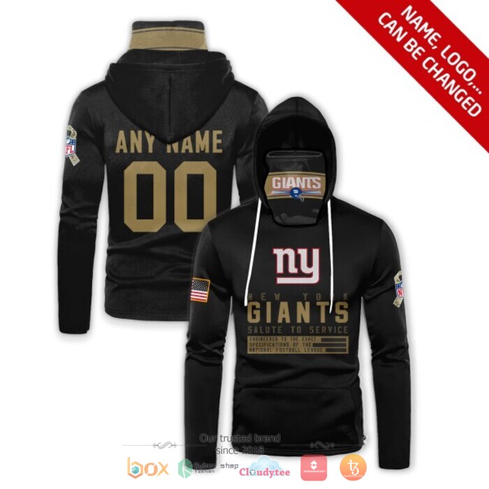 Personalized_NFL_New_York_Giants_Black_3d_hoodie_mask
