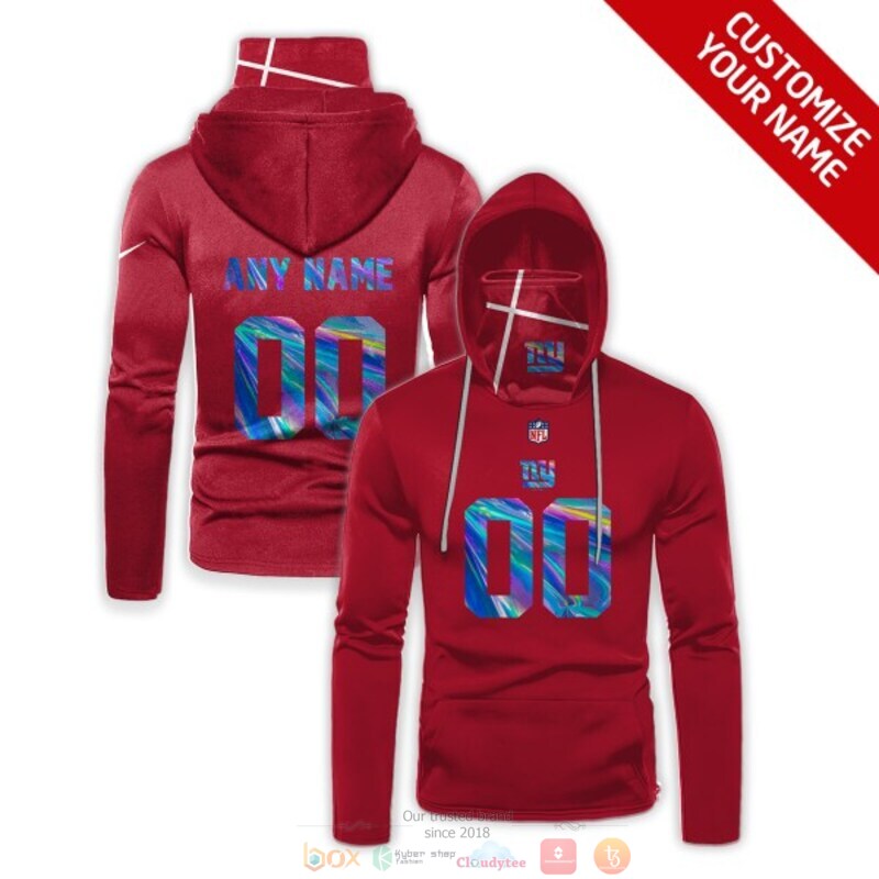 Personalized_NFL_New_York_Giants_red_custom_3d_hoodie_mask