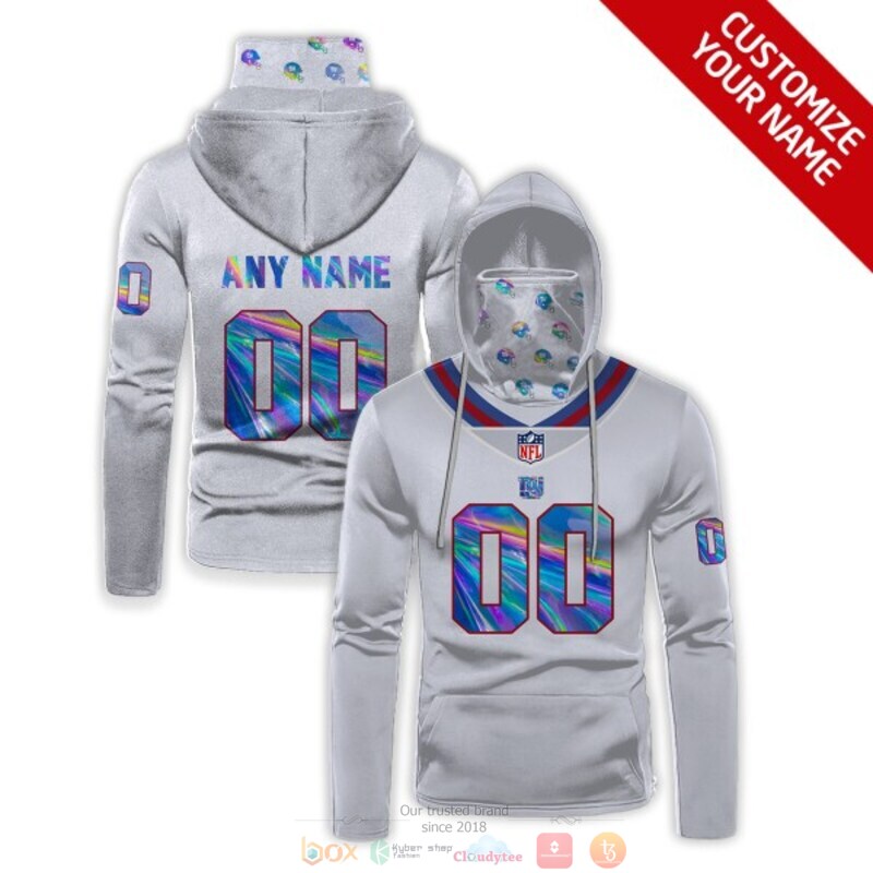 Personalized_NFL_New_York_Giants_white_hologram_custom_3d_hoodie_mask