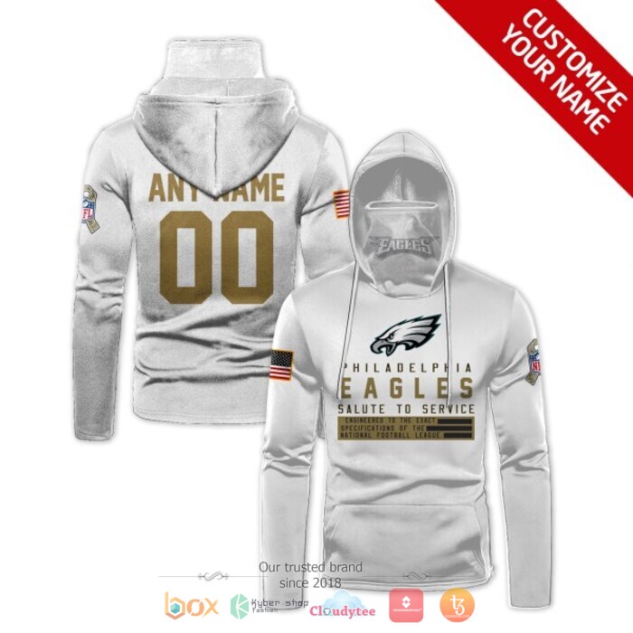 Personalized_NFL_Philadelphia_Eagles_White_3d_hoodie_mask