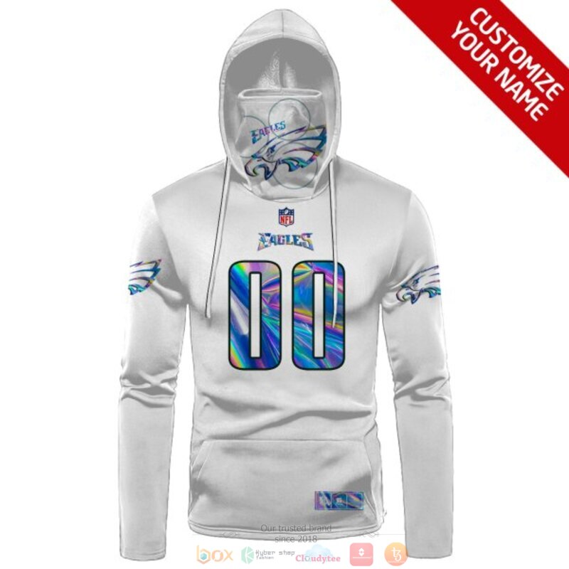 Personalized_NFL_Philadelphia_Eagles_white_custom_3d_hoodie_mask_1