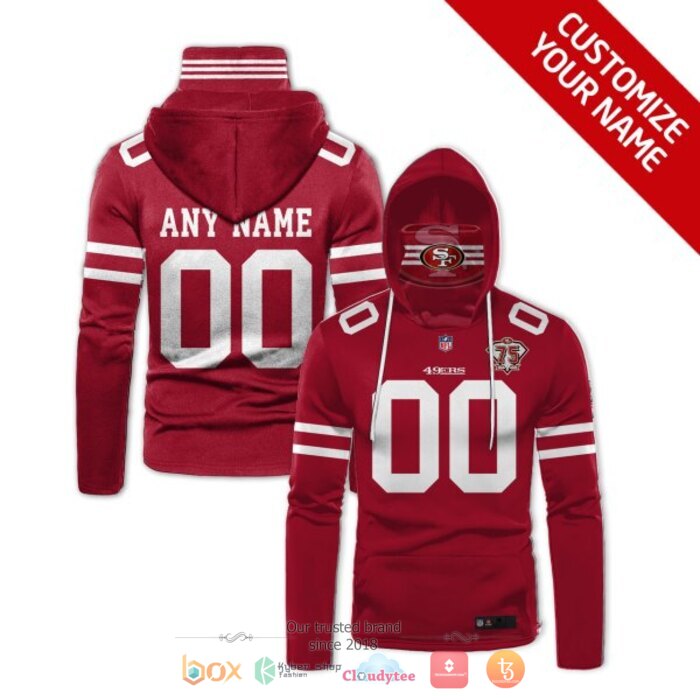 Personalized_NFL_San_Francisco_49ers_Red_3d_hoodie_mask