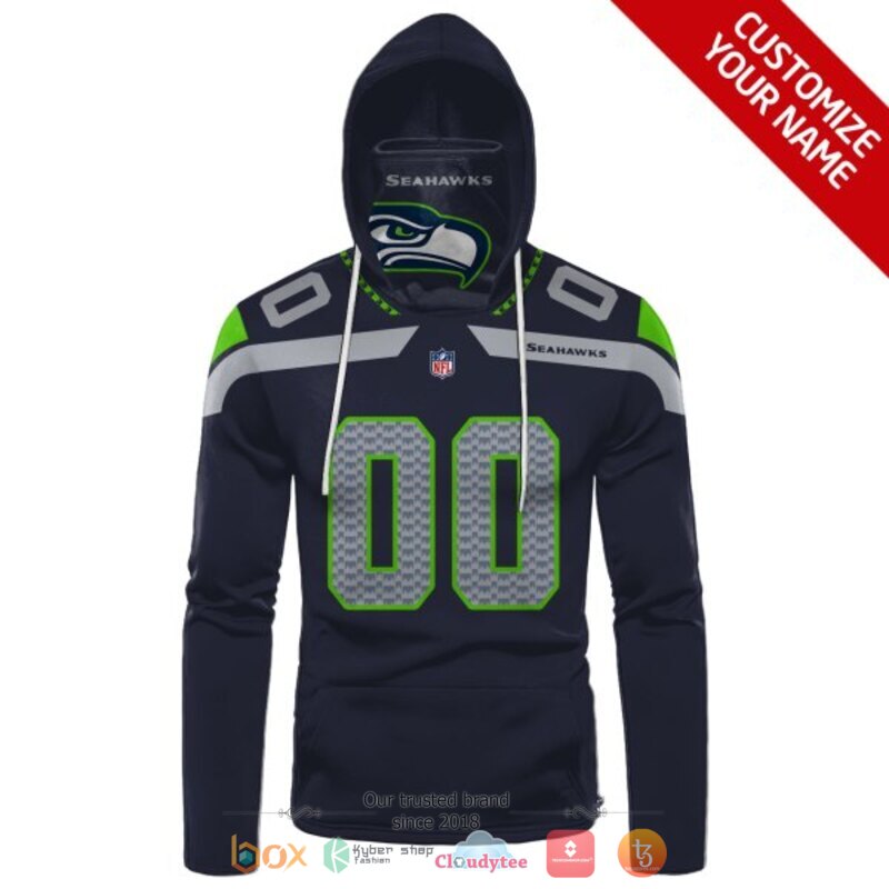 Personalized_NFL_Seattle_Seahawks_green_black_custom_hoodie_mask_1
