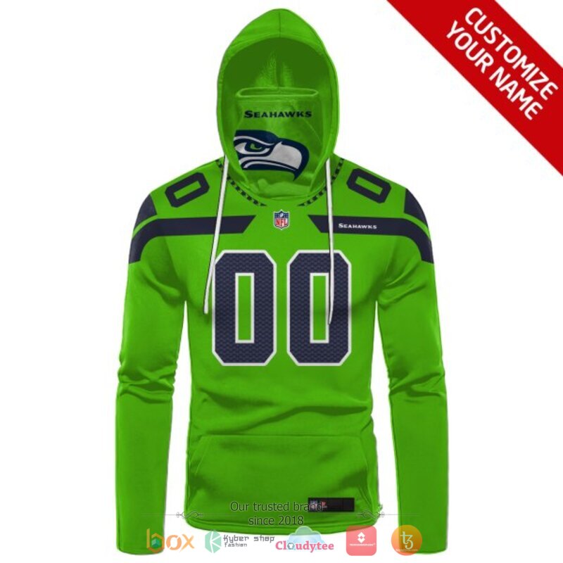 Personalized_NFL_Seattle_Seahawks_green_custom_hoodie_mask_1