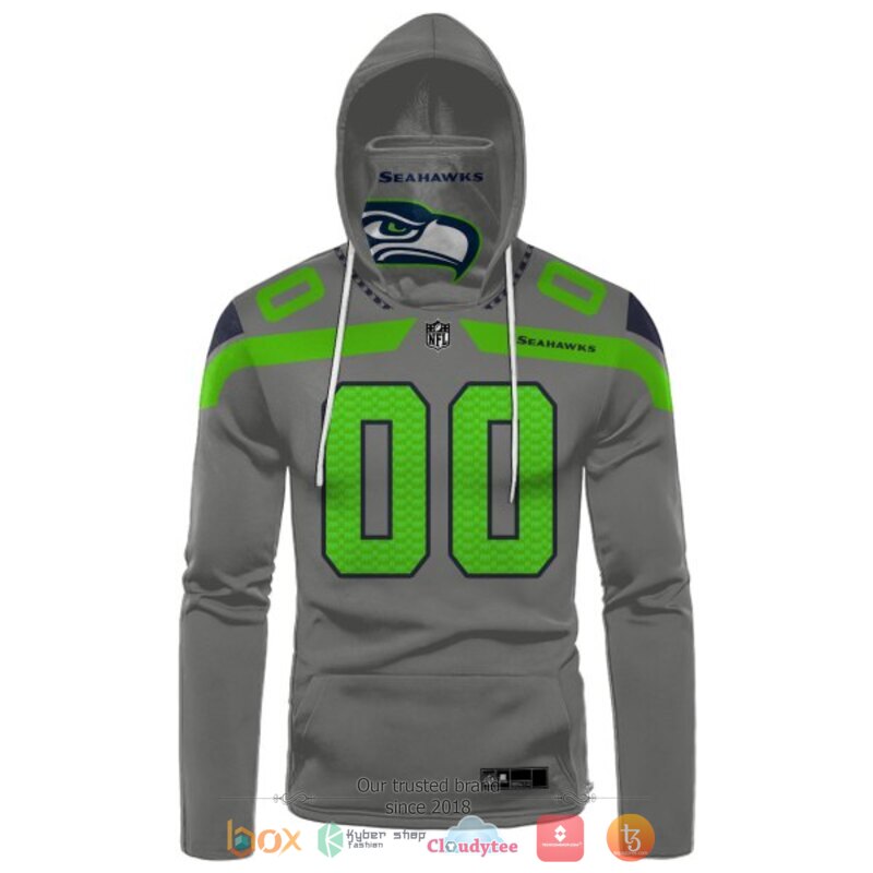 Personalized_NFL_Seattle_Seahawks_green_grey_custom_hoodie_mask_1