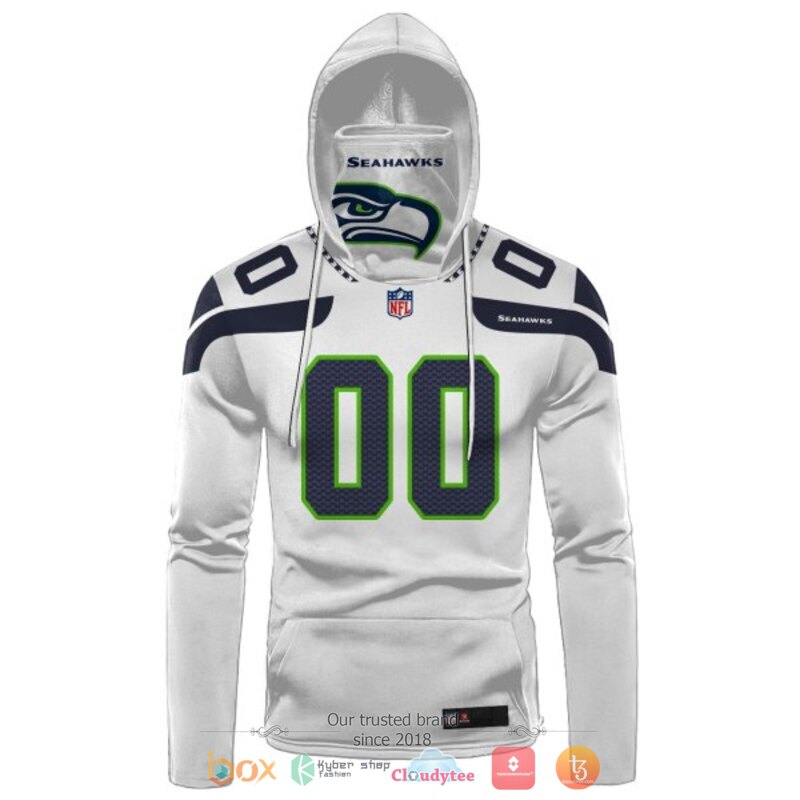 Personalized_NFL_Seattle_Seahawks_white_custom_hoodie_mask_1