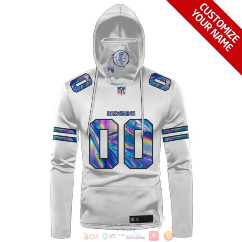 Personalized_NFL_Washington_Redskins_white_hologram_custom_3d_hoodie_mask_1