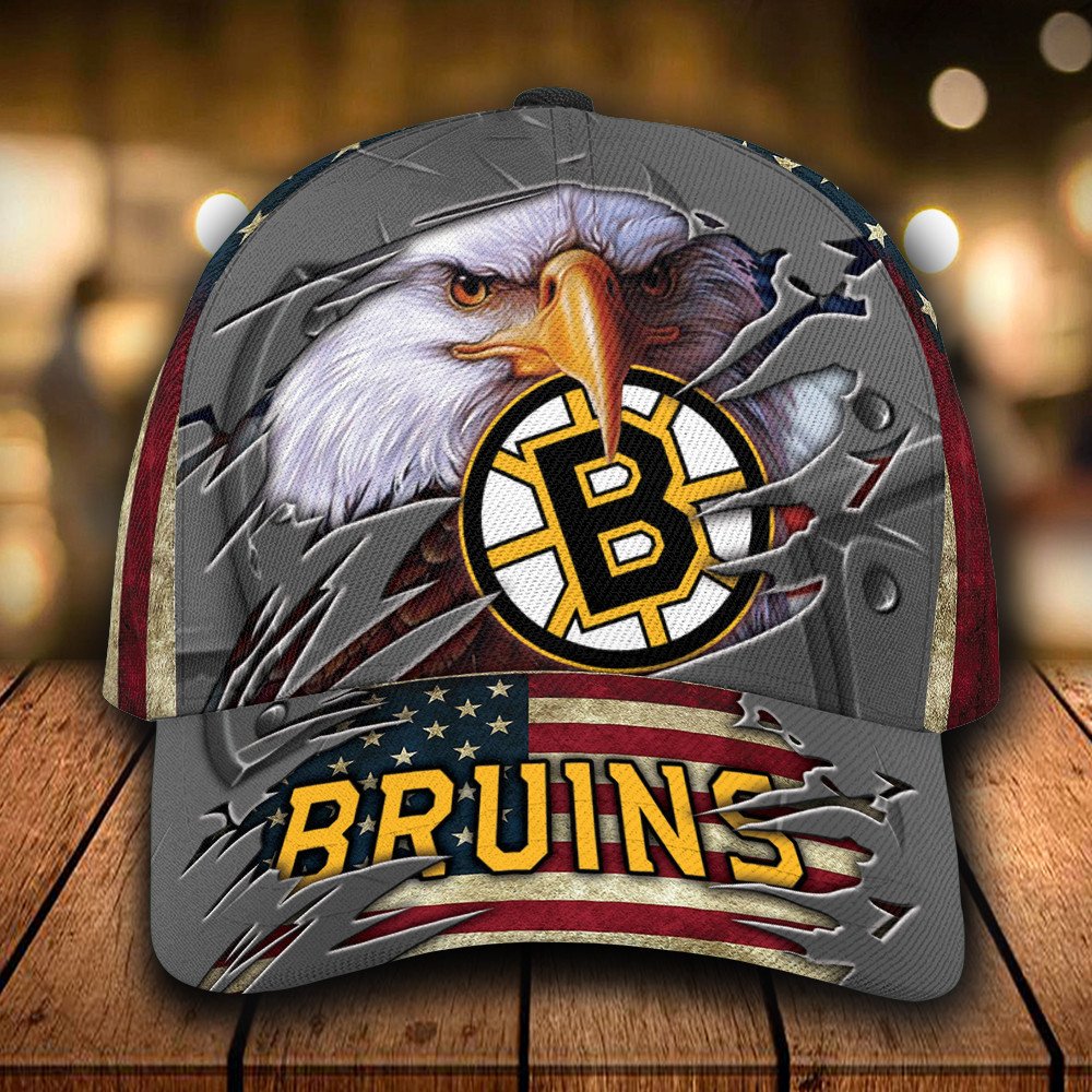 Personalized_NHL_Boston_Bruins_Eagle_Custom_Cap