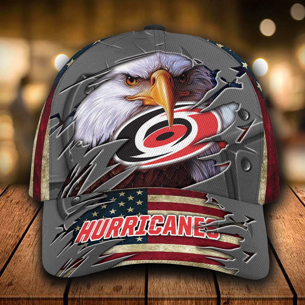 Personalized_NHL_Carolina_Hurricanes_Eagle_Custom_Name_Cap