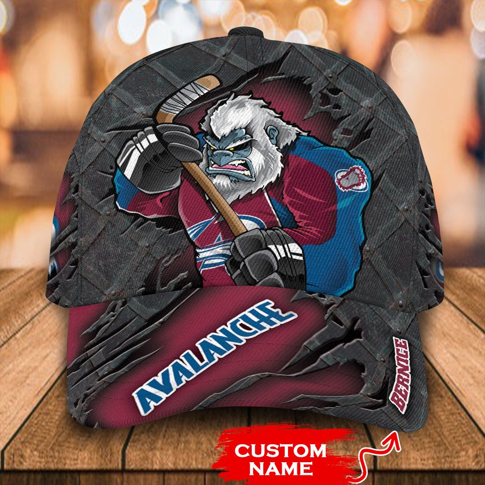 Personalized_NHL_Colorado_Avalanche_Mascost_Custom_Cap