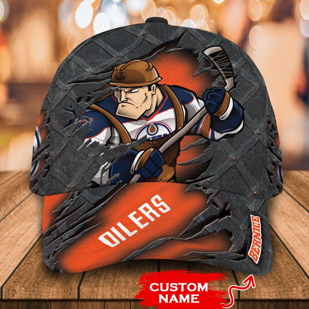 Personalized_NHL_Edmonton_Oilers_Mascost_Custom_Name_Cap