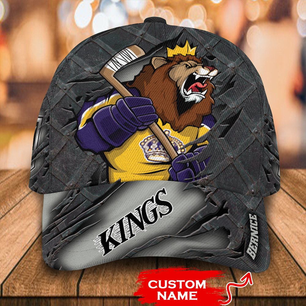 Personalized_NHL_Los_Angeles_Kings_Mascost_Custom_Cap