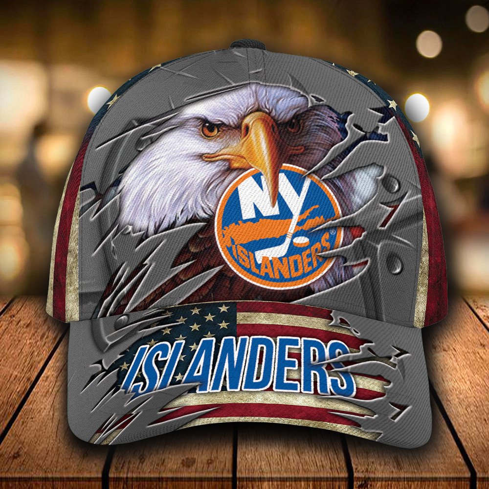 Personalized_NHL_New_York_Islanders_Eagle_Custom_Cap