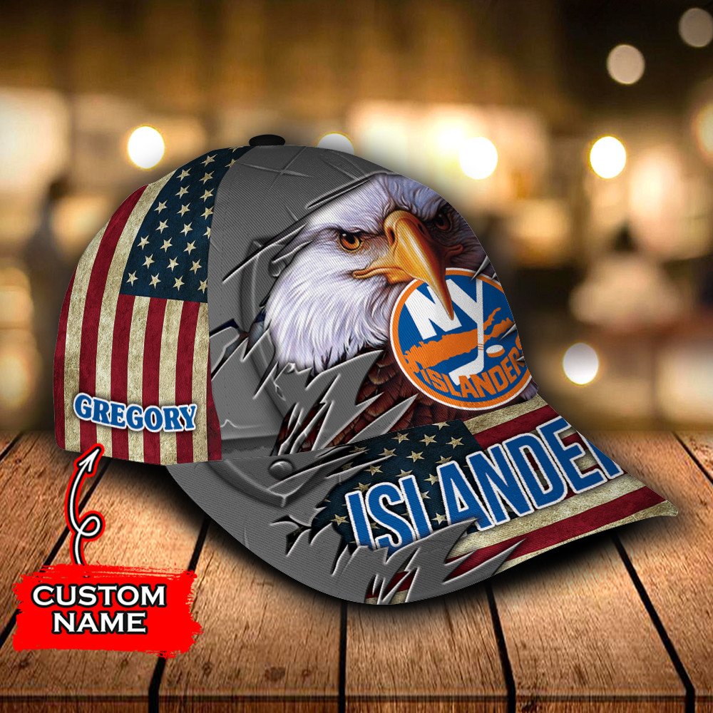 Personalized_NHL_New_York_Islanders_Eagle_Custom_Cap_1