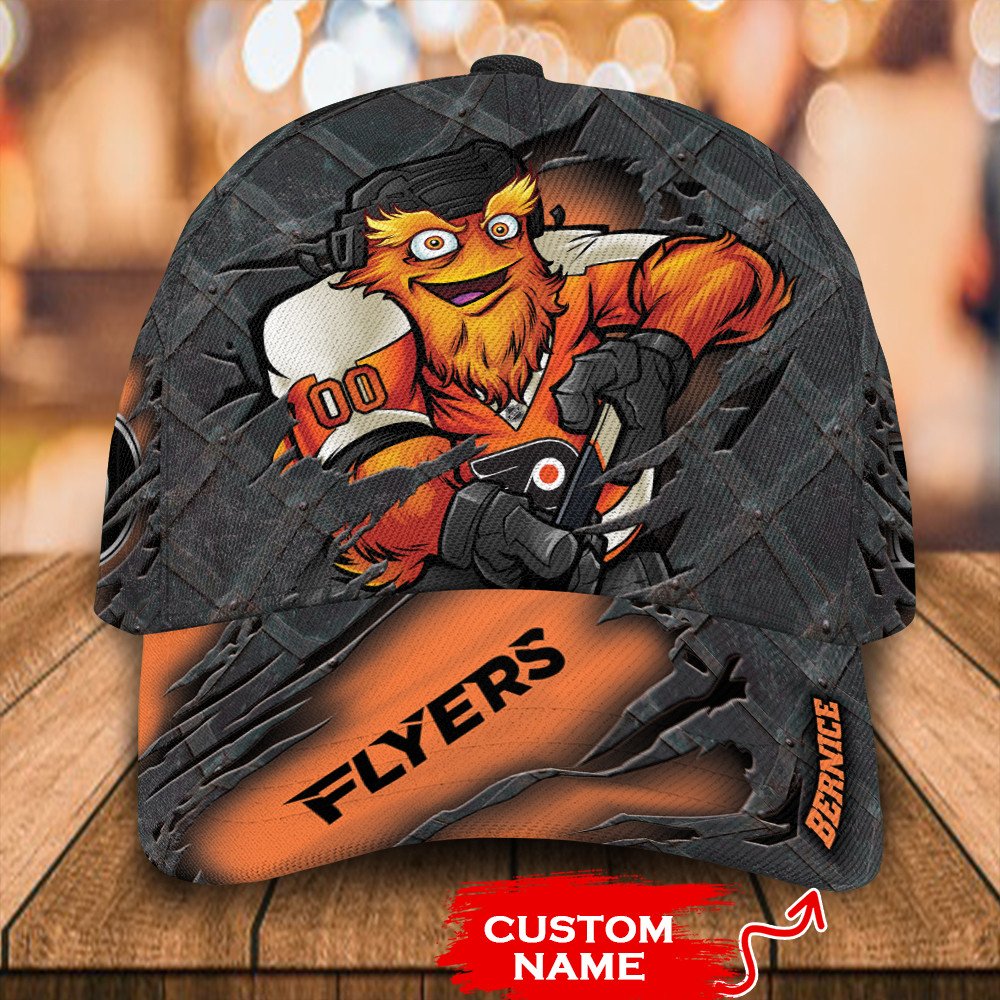 Personalized_NHL_Philadelphia_Flyers_Mascost_Custom_Name_Cap