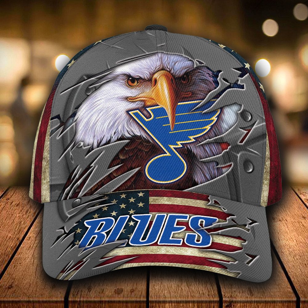 Personalized_NHL_St_Louis_Blues_Eagle_Custom_Cap