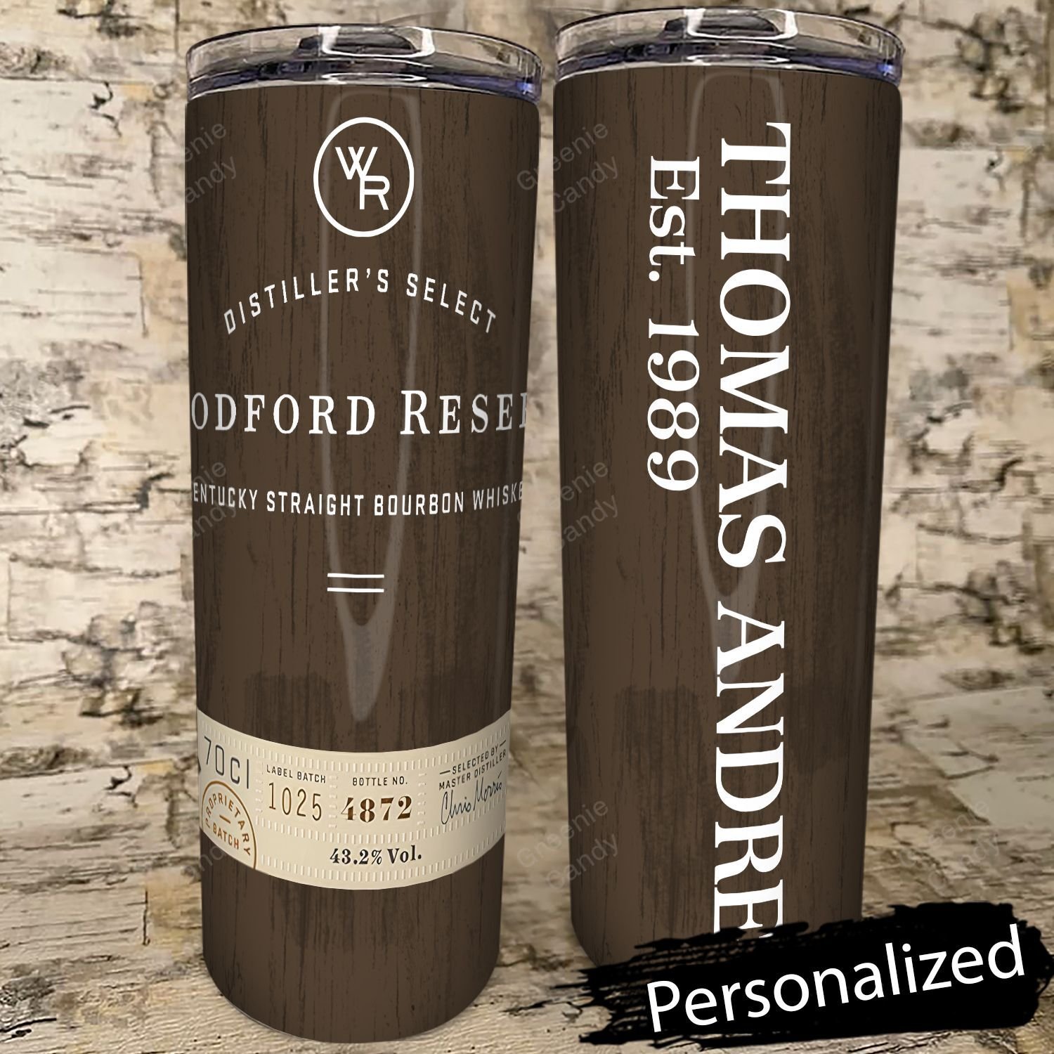Personalized_Old_Forester_Kentucky_straight_bourbon_Whiskey_Skinny_Tumbler