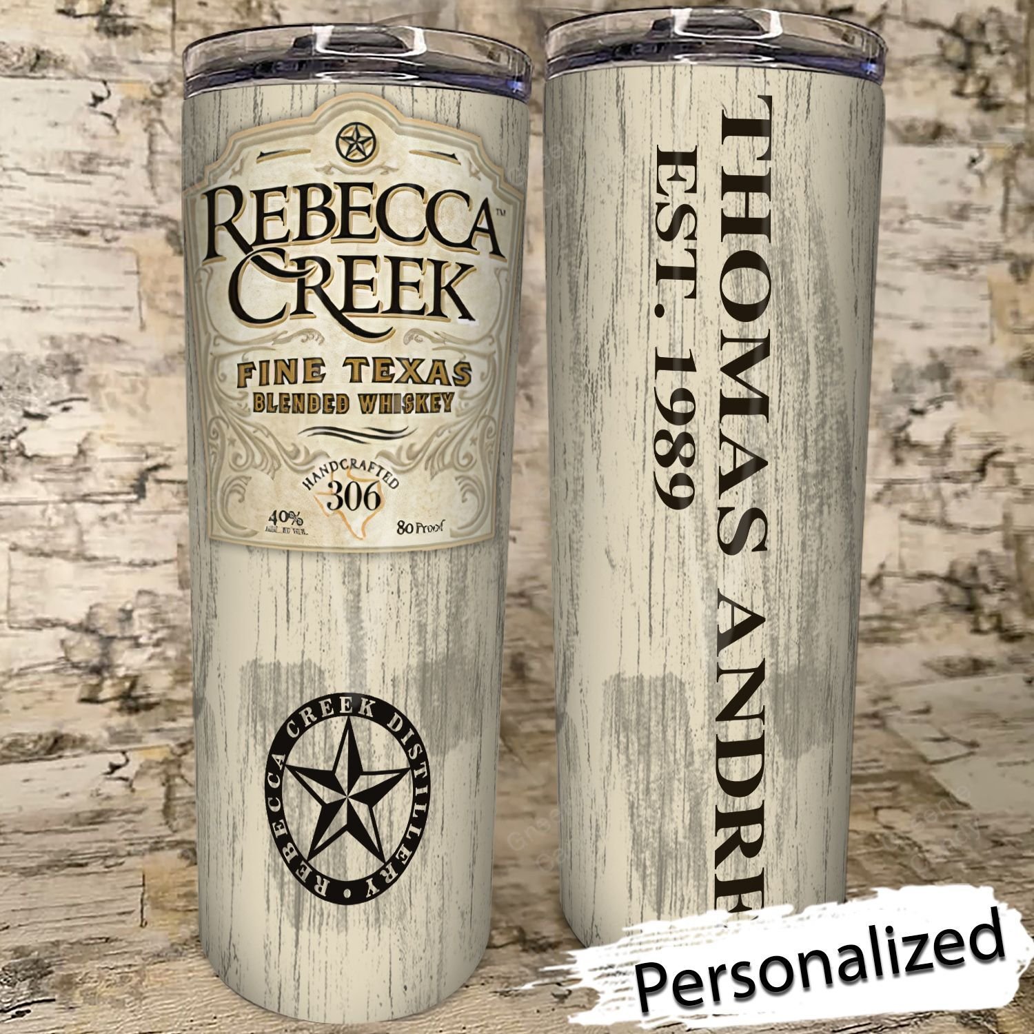 Personalized_Rebecca_Creek_Fine_Texas_Whiskey_Skinny_Tumbler