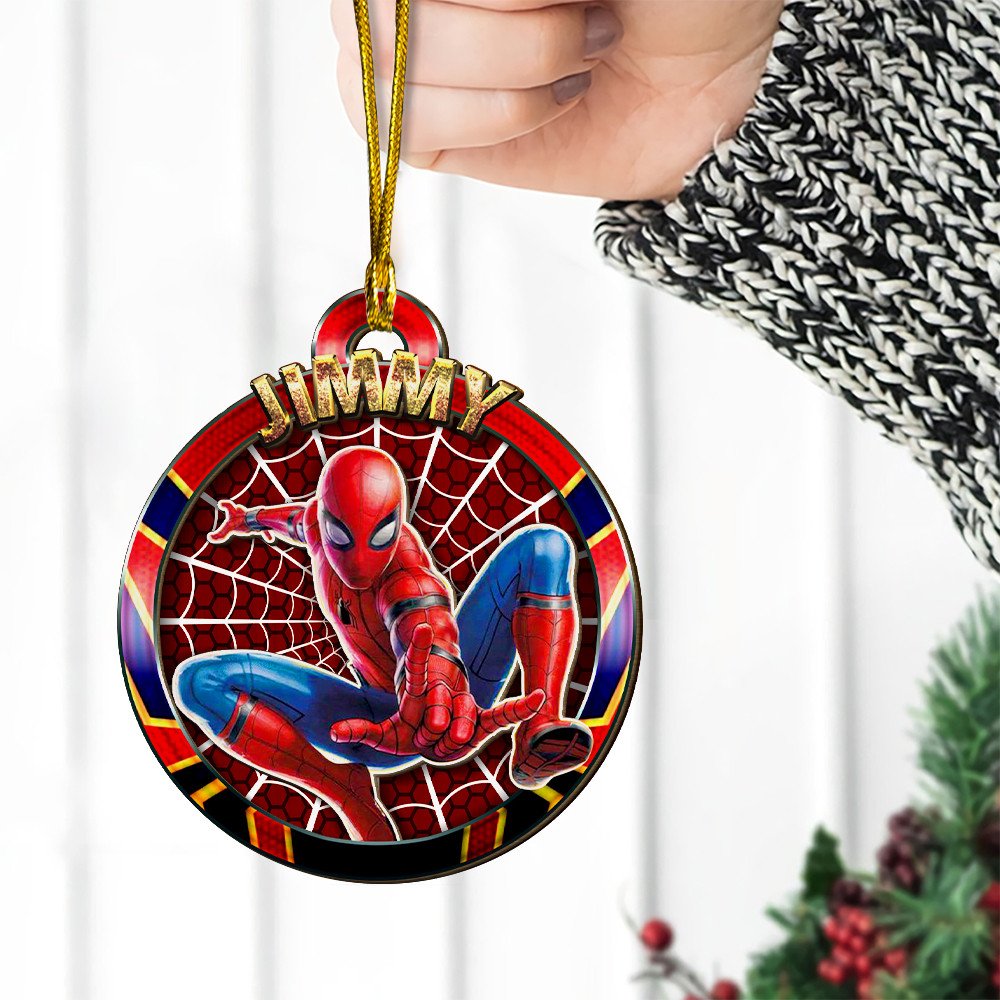 Personalized_Spider-Man_Hanging_Christmas_Ornament_1