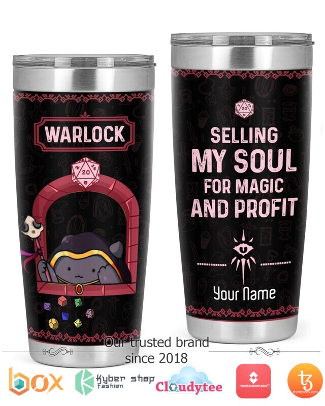 Personalized_Warlock_Selling_my_soul_for_magic_and_profit_tumbler