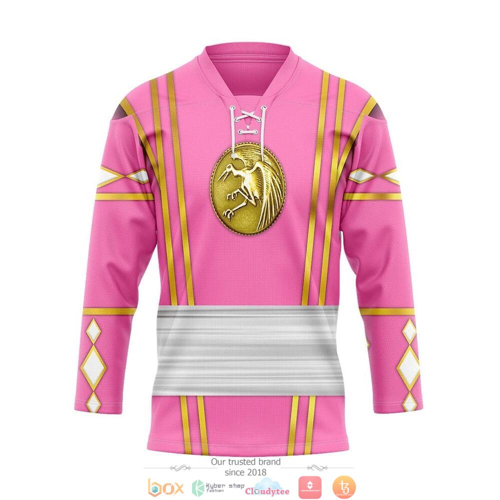 Pink_Ninja_Mighty_Morphin_Power_Rangers_hockey_jersey