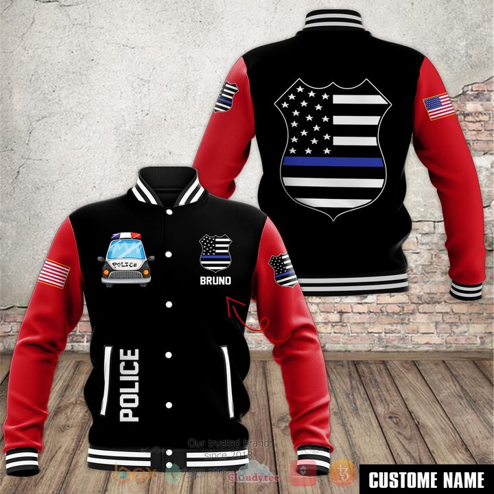 Police_American_Logo_Personalized_Baseball_Jacket