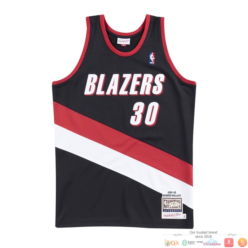 Portland_Trail_Blazers_Road_1999-2000_Rasheed_Wallace_30_NBA_Basketball_Jersey