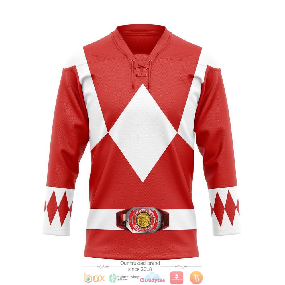 Red_Mighty_Morphin_Power_Ranger_hockey_jersey