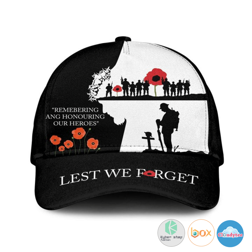 Remembering_Lest_We_Forget_Canada_Veteran_Cap