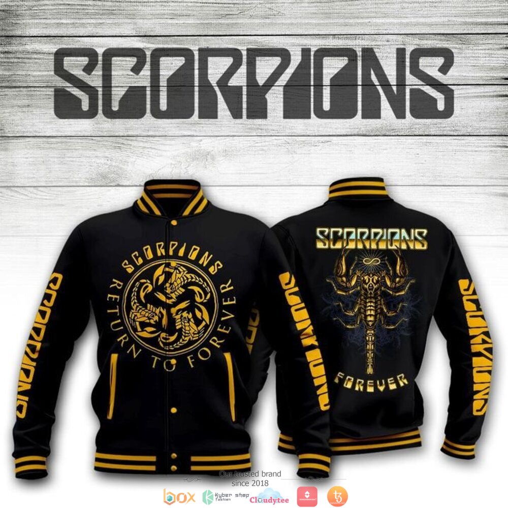 Scorpions_band_Return_to_forever_Baseball_jacket