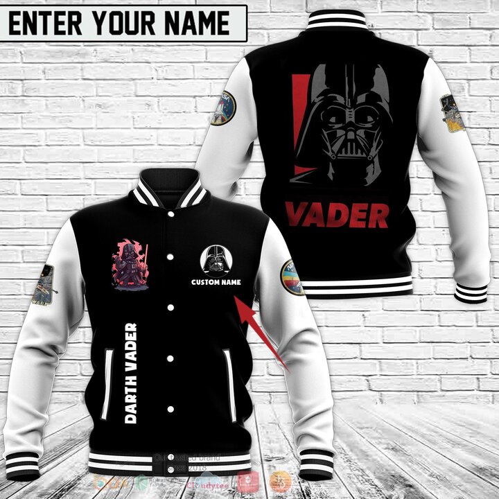 HOT Star Wars Darth Vader Personalized Letterman Jacket - Express your ...