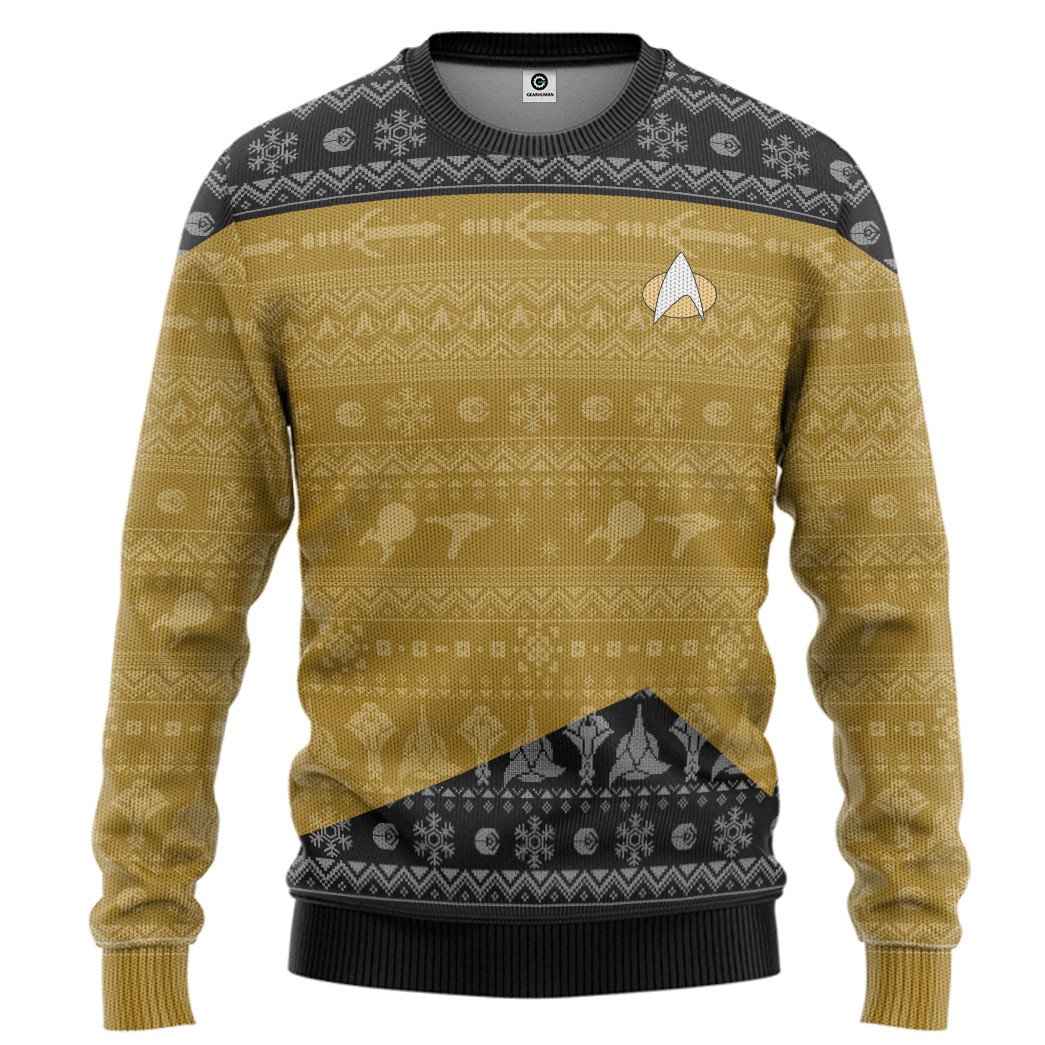 The_Next_Generation_1987_Yellow_Star_Trek_Sweater_Sweatpants