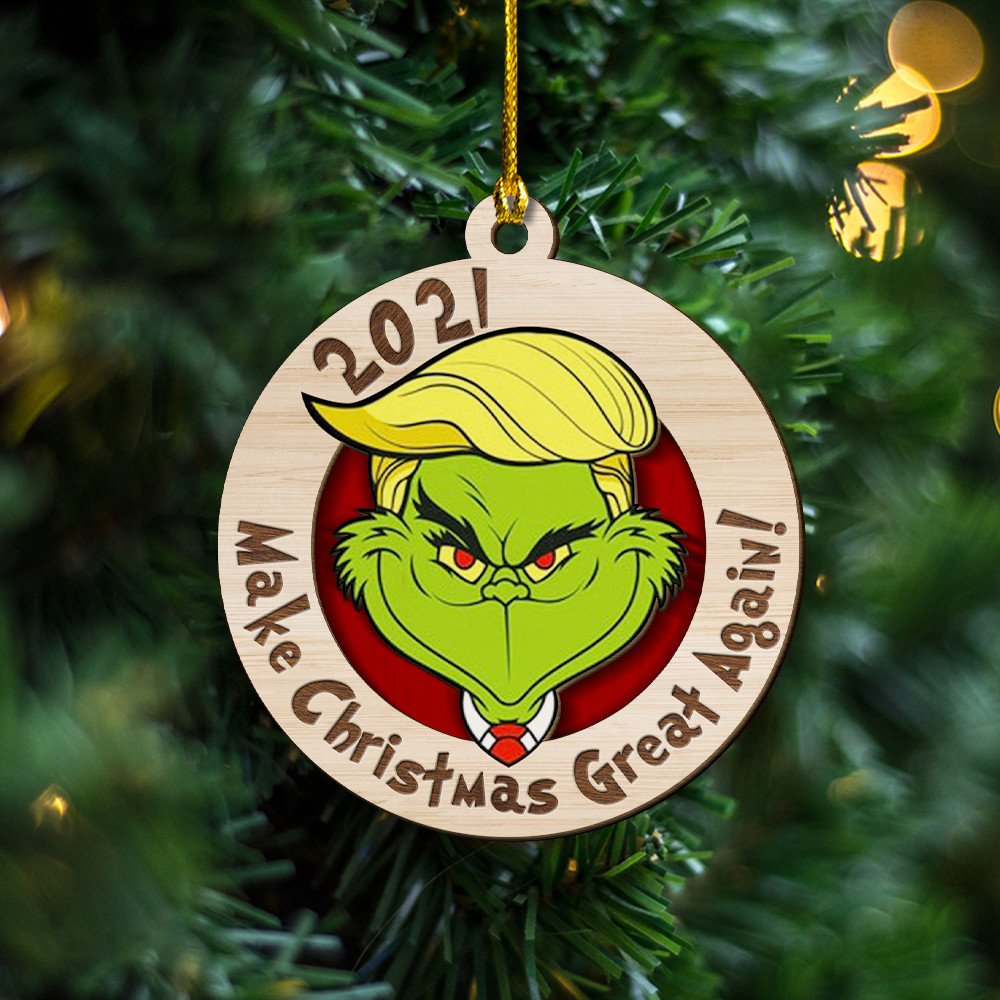 Trump_Grinch_Make_Christmas_great_again_Christmas_Ornament