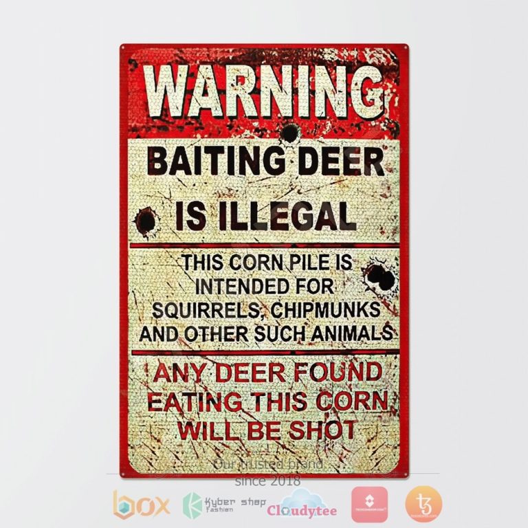 Warning_Baiting_Deer_Is_Illegal_Metal_Sign