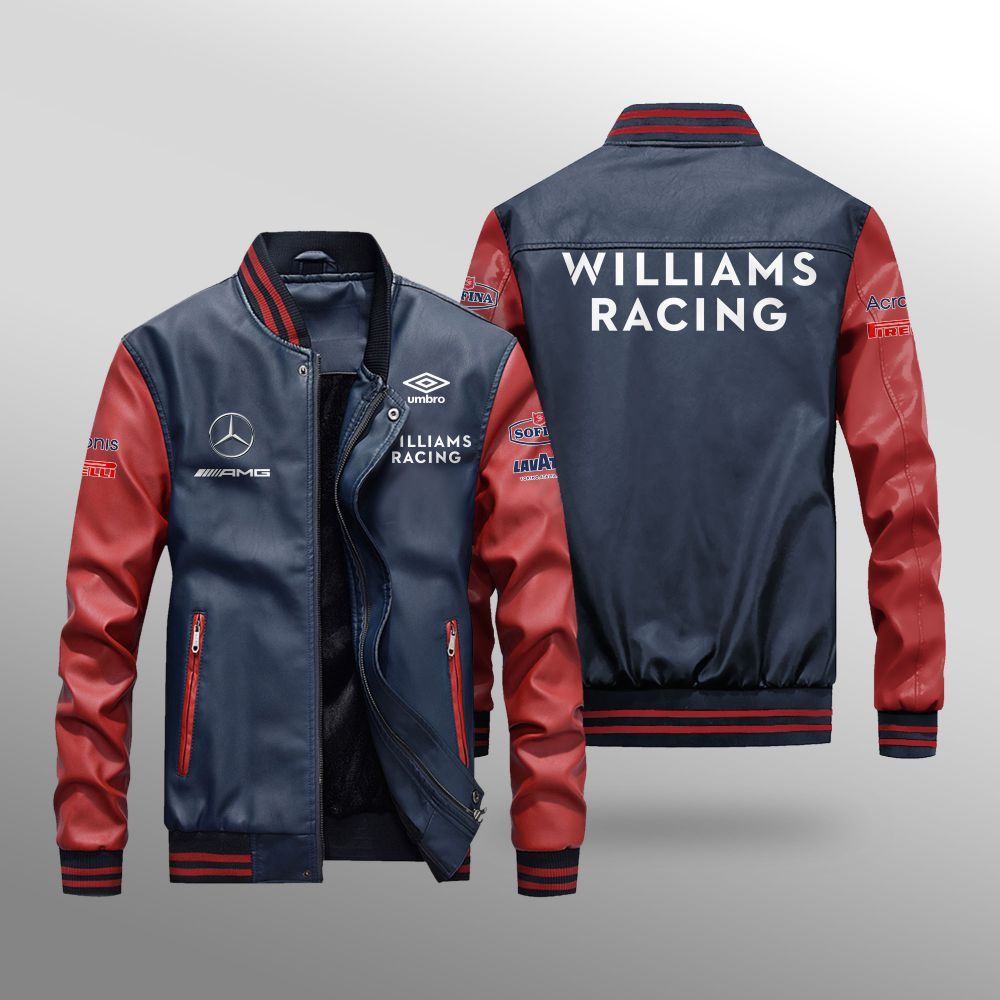 Williams_Racing_Mercedes_Leather_Bomber_Jacket_1