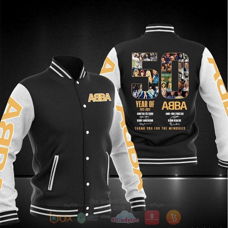 ABBA_thank_you_for_the_memories_Baseball_Jacket