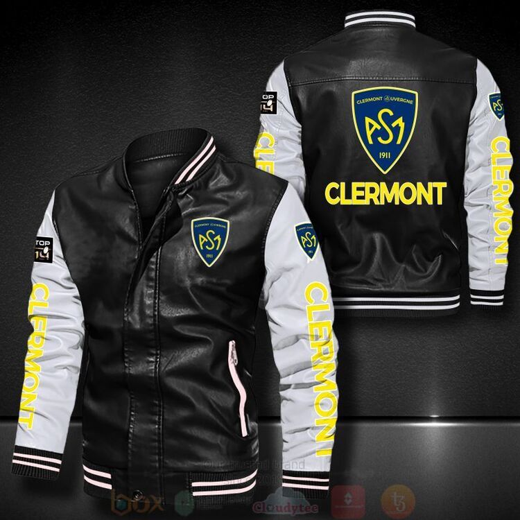 ASM_Clermont_Auvergne_Bomber_Leather_Jacket_1