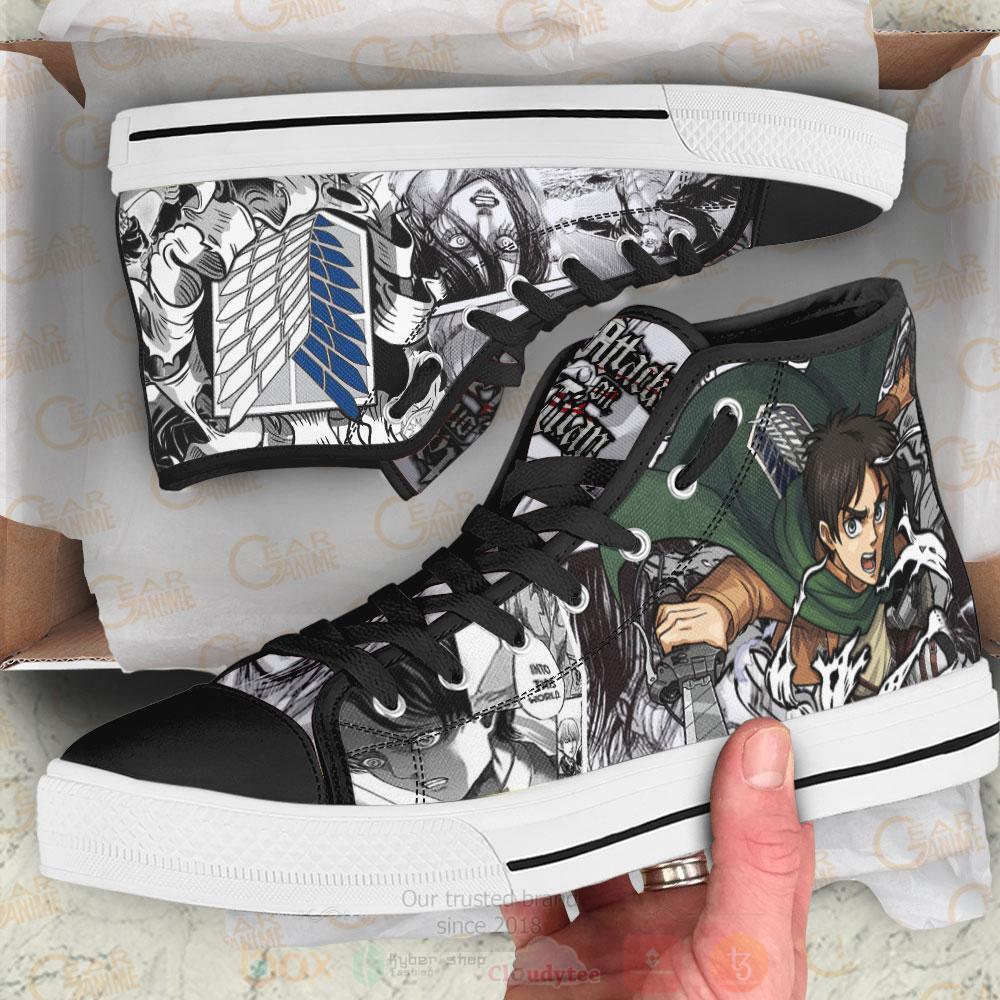 Anime_Attack_On_Titan_Eren_Fighting_High_Top_Canvas_Shoes_1