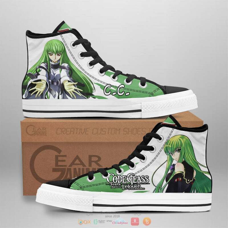 Anime_Code_Geass_C.C._Canvas_high_top_shoes