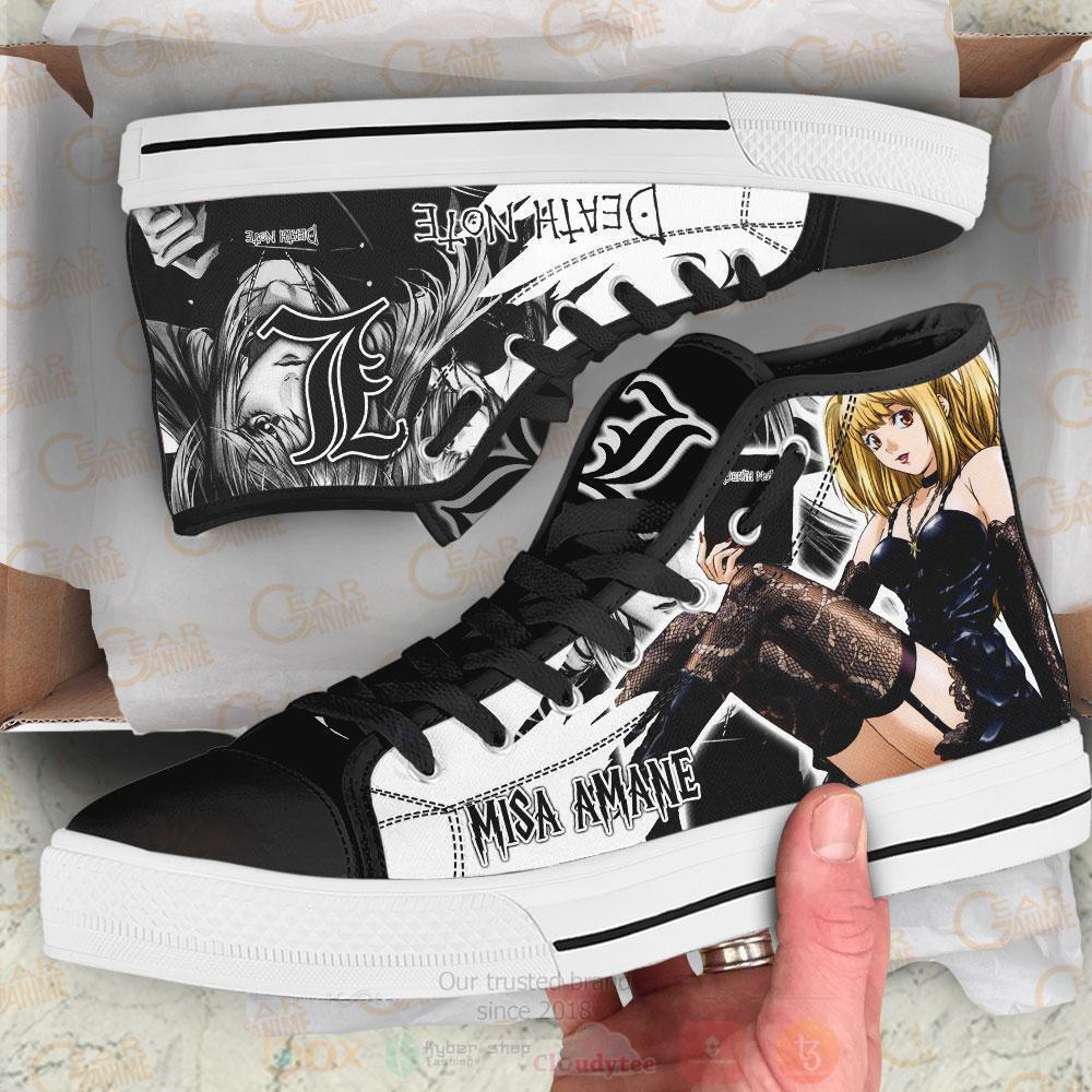 Anime_Death_Note_Misa_Amane_High_Top_Canvas_Shoes_1