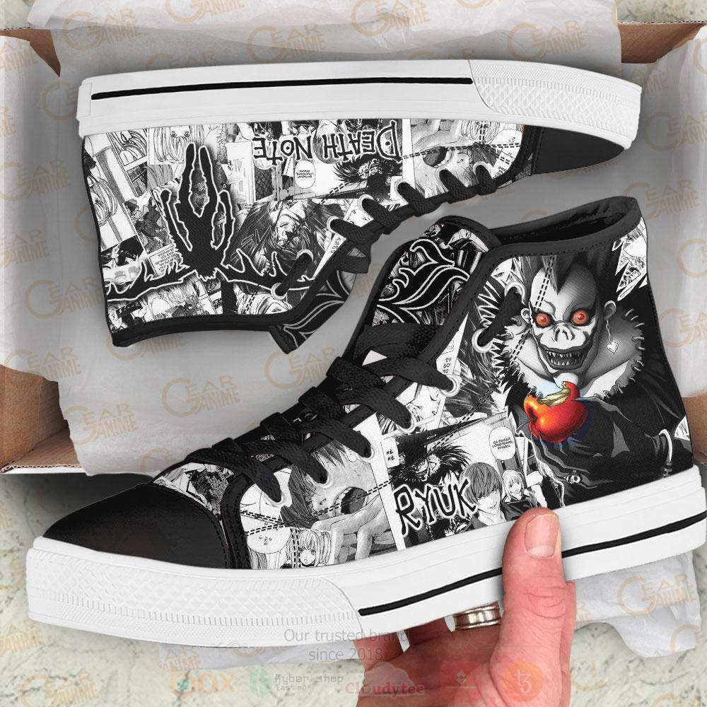 Anime_Death_Note_Ryuk_High_Top_Canvas_Shoes_1